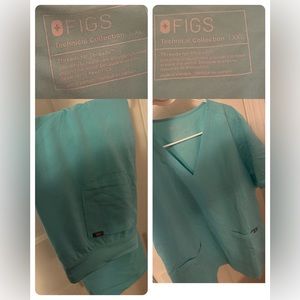 Fresh Aqua FIGS scrub set